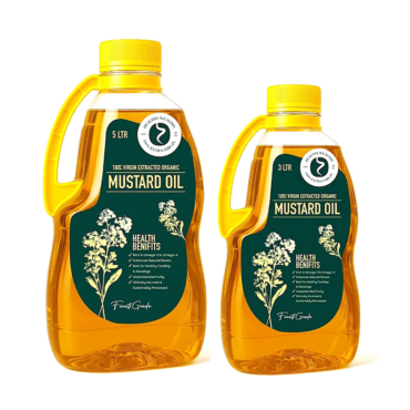 Extra Virgin Mustard Oil - 03 L and 05 L