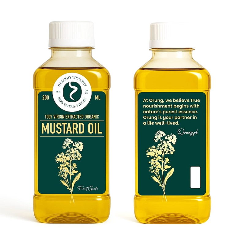 Extra Virgin Mustard Oil - 60 ml to 200 ml