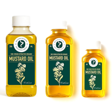 Extra Virgin Mustard Oil - 60 ml to 200 ml
